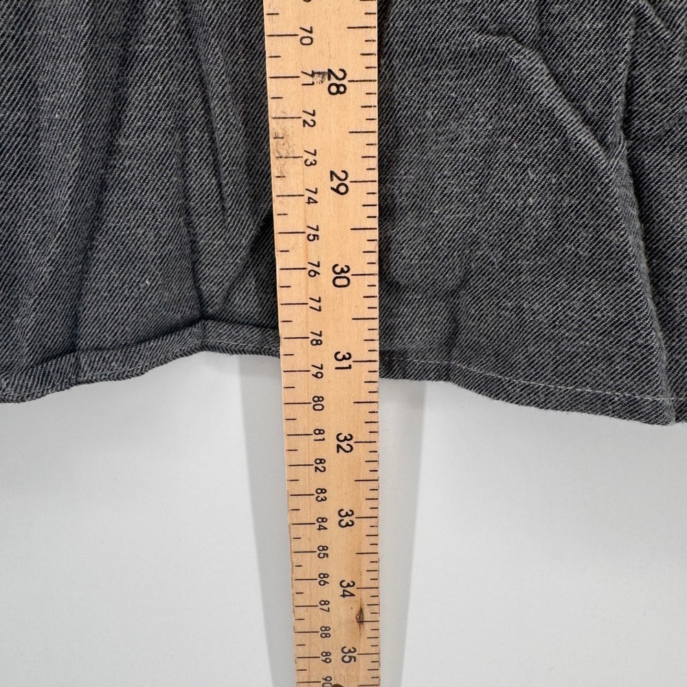 Kuhl Button Down Shirt‎ Mens XXL Charcoal Grey Cotton Tencel Long Sleeve Twill - Picture 6 of 8